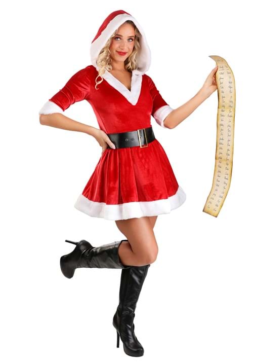 Adult Women's Santa Beauty  Costume main image 1