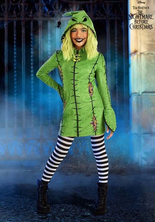 Deluxe Disney Oogie Boogie Girl's Hoodie Costume Dress | Disney Costumes