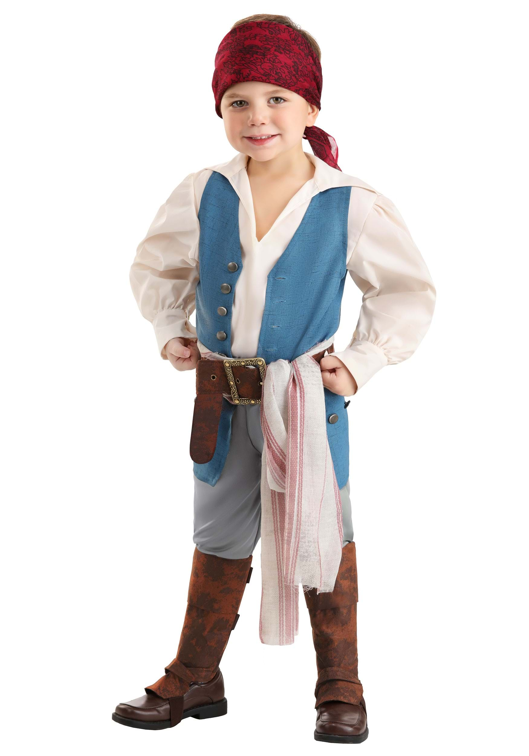 Toddler Captain Jack Sparrow Costume | Pirates of the Caribbean Costumes -  FUN Costumes, FUN1899TD