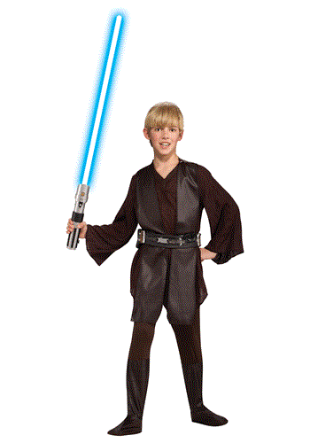 Anakin Skywalker Adult, Kids Star Halloween Costume