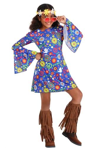 Child Flower Power Hippie Costume