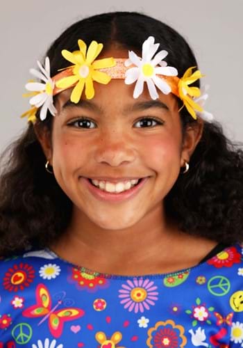 Flower Power Hippie Girl's Costume Dress | Hippie Costumes