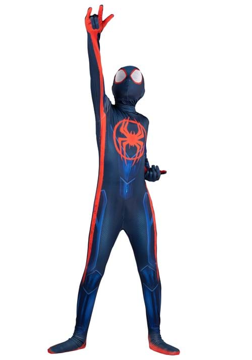 Classic Spider-Man Miles Morales Kid's Zentai Costume | Marvel Costumes