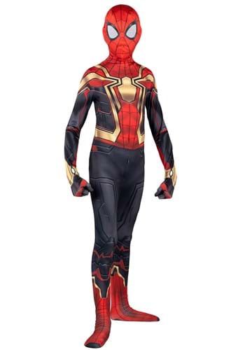 Iron Spider Spider-Man Integrated Zentai Kid's Costume | Marvel Costumes