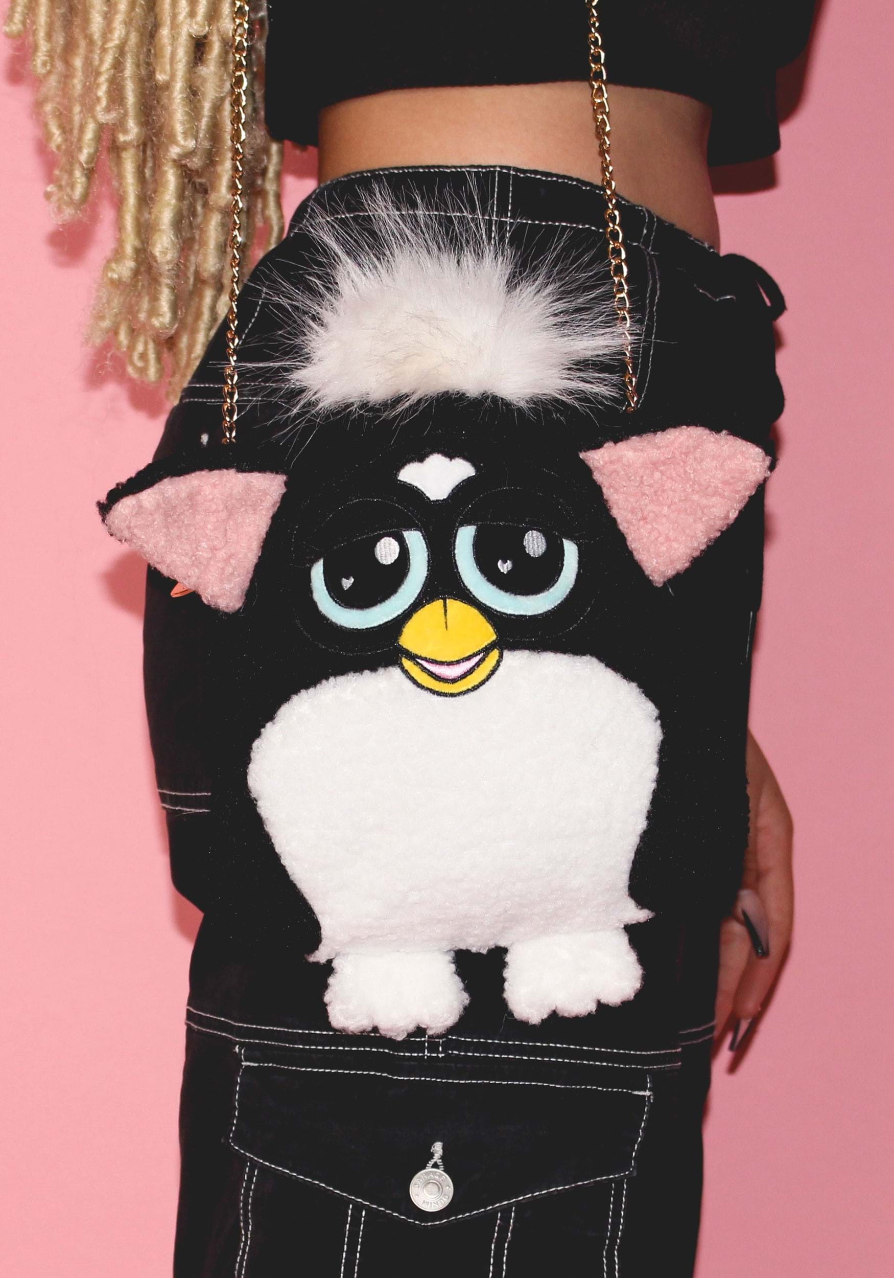 Cakeworthy Furby Figural Black Crossbody Purse , Cakeworthy Bags & Backpacks