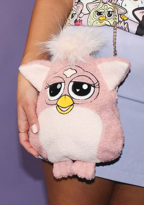 Cakeworthy Furby Figural Pink Crossbody Bag