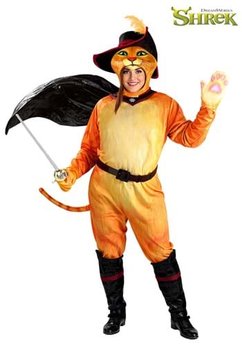 Plus Size Shrek Puss in Boots Men's Costume | Shrek Costumes