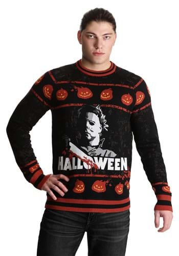 Adult Halloween Michael Myers Sweater | Halloween Sweaters