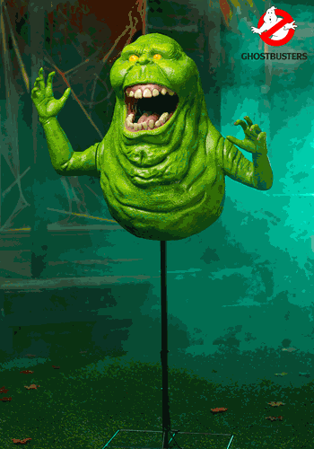 Slimer Animated Ghostbusters Decoration