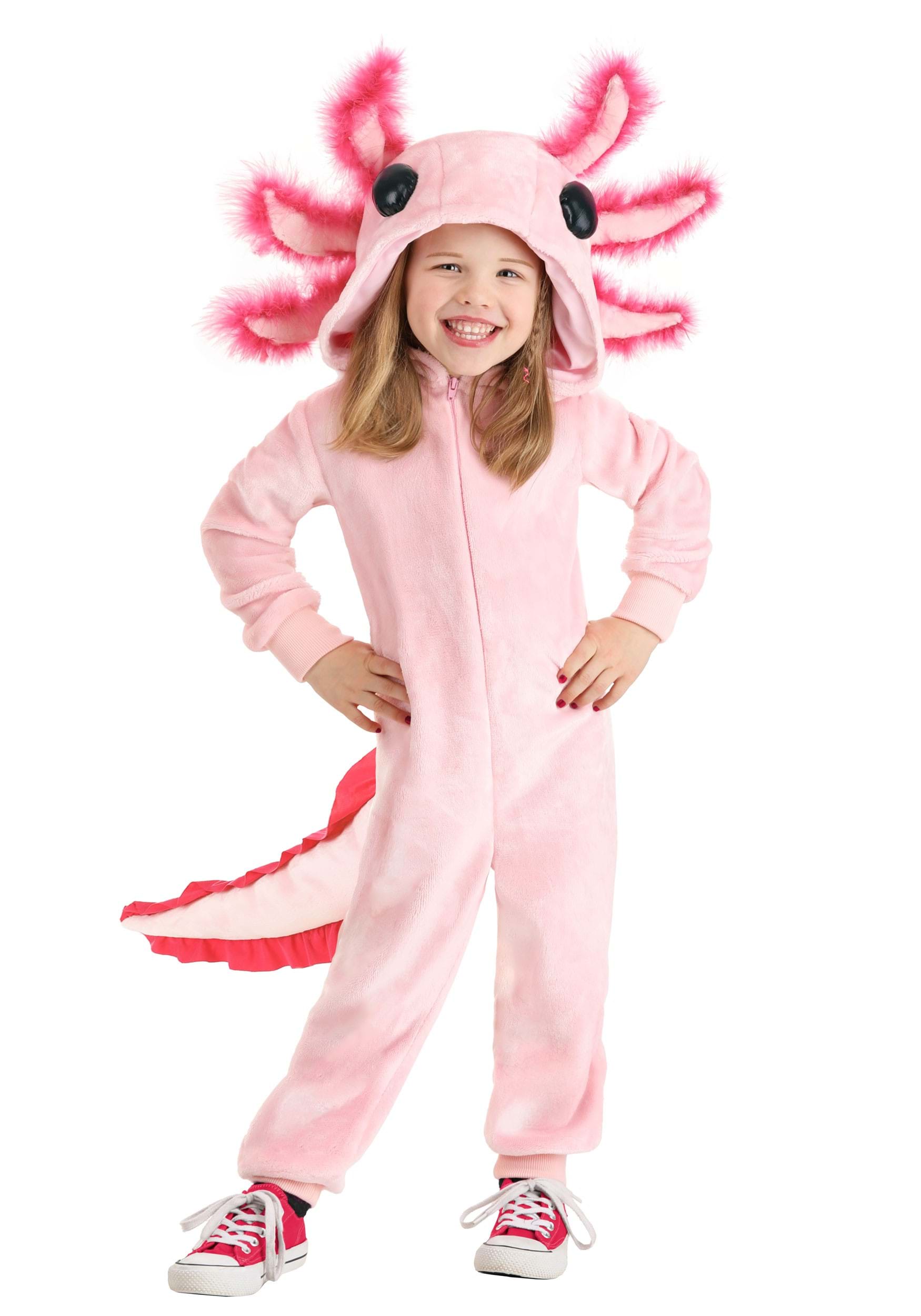 Toddler Axolotl Costume | Kid's Sea Creature Costumes
