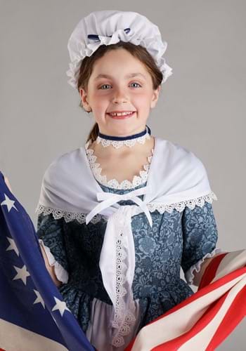 Girl's Betsy Ross Costume | Girl's Historical Costumes