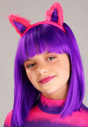 Feisty Girl's Cheshire Cat Bodysuit Costume | Cheshire Cat Costumes