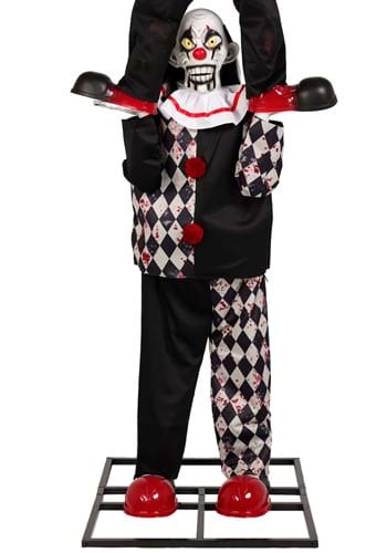 12FT 3-Stacked Acrobatic Animatronic Clowns Prop Decoration - Brick Thunder | Halloween Animatronic