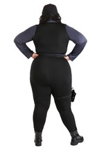 Women's Plus Size SWAT Babe Costume Alt 3