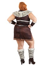 Plus Size Deluxe Viking Costume for Women Alt 2