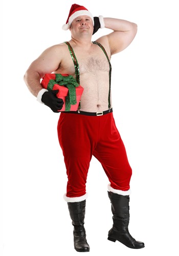 Men's Plus Size Sexy Santa Claus Costume | Christmas Costumes