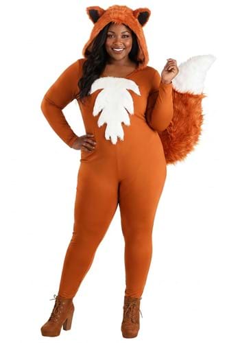Plus Size Sexy Fierce Fox Costume for Women