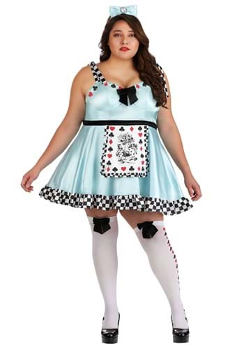 Plus Size Deluxe Punky Alice Costume