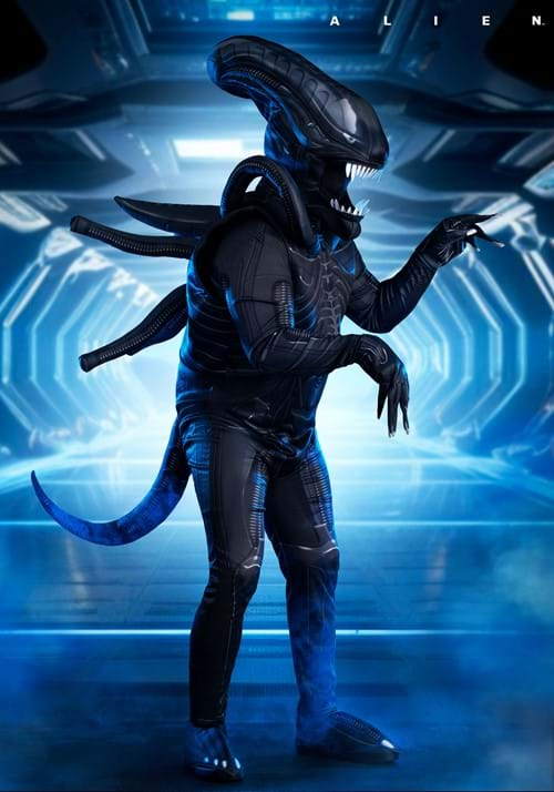 Plus Size Alien Premium Xenomorph Costume for Adults