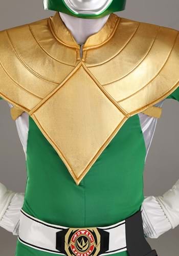 Men's Plus Size Authentic Power Rangers Green Ranger Costume | Power Rangers Costumes