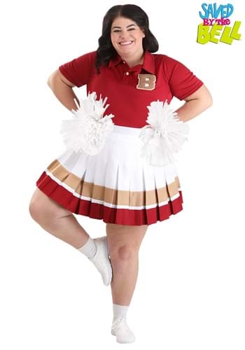 Plus Size Saved By the Bell Cheerleader Costume
