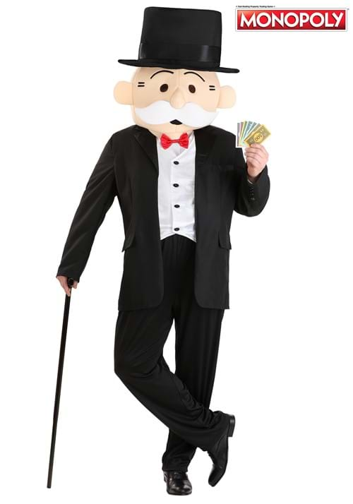 Adult Plus Size Mr. Monopoly Costume | Board Game Costumes