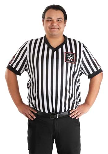 Plus Size WWE Referee Shirt Costume | WWE Costumes