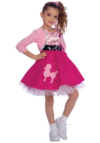 Poodle skirt costume clearance girl