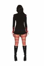 Red Dragon Ninja Hooded Romper Costume for Women ALt 1