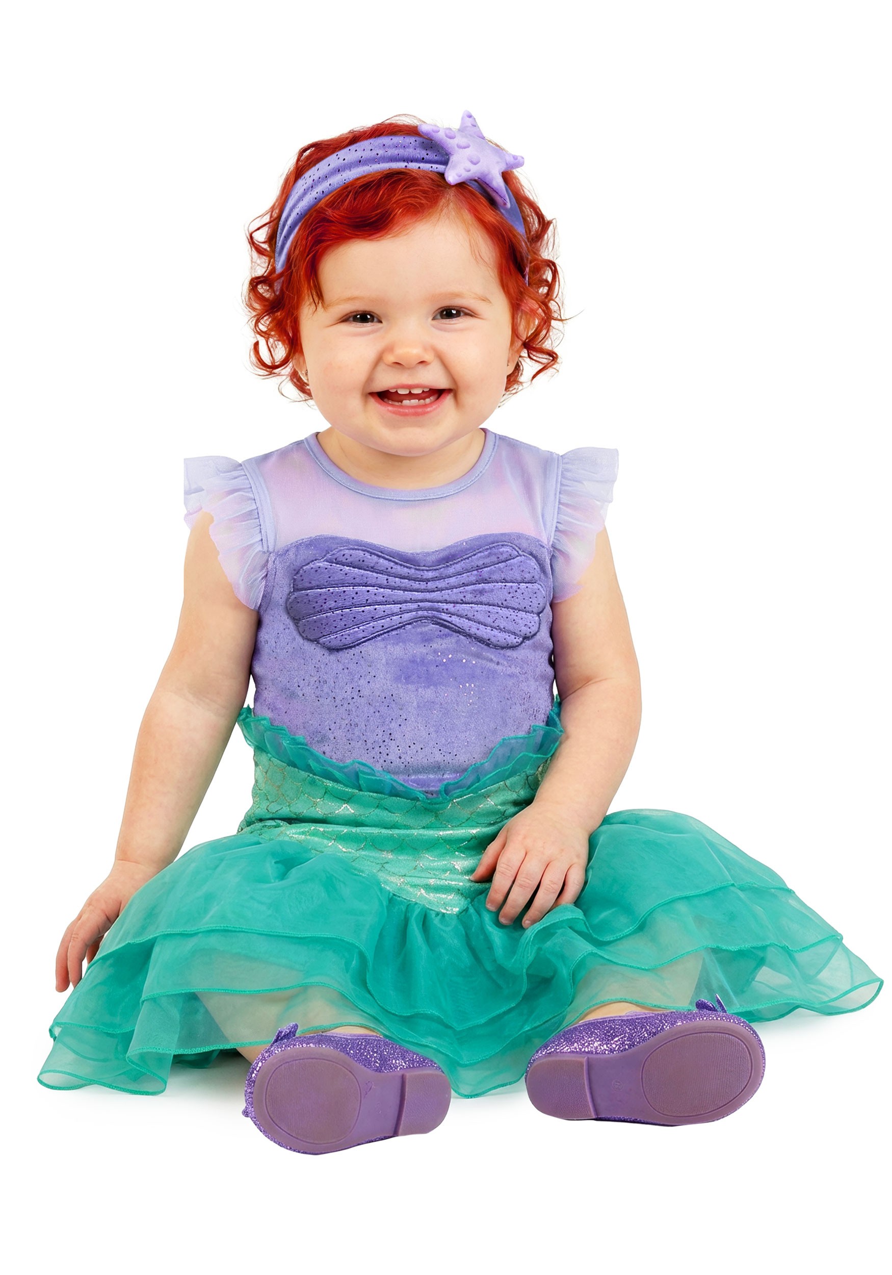 Infant Disney Ariel Baby Premium Costume | Little Mermaid Costumes