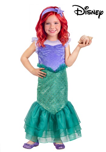 Girl's Toddler Premium Disney Ariel Costume main