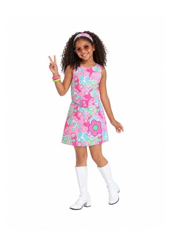 Girl's Mod Groovy GoGo Cutie Costume Dress new