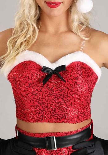 Sexy Women's Sequin Santa Costume | Santa Costumes