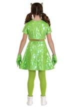 Girls Pixar Monsters Inc Mike Wazowski Costume Alt 1