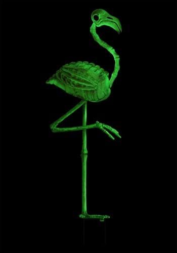 30-Inch Glow in the Dark Flamingo Skeleton Decoration | Animal Skeletons