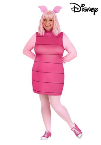Women's Plus Size Disney Piglet Costume | Winnie the Pooh Costumes