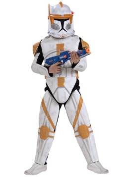Kids Deluxe Clone Trooper Commander Cody Costume