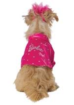 Barbie Pink Jacket Pet Costume Alt 1