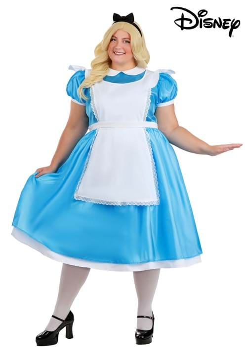 Plus Size Deluxe Disney Alice Costume