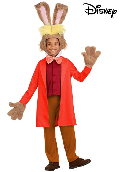 Kids Disney Alice in Wonderland March Hare Costume