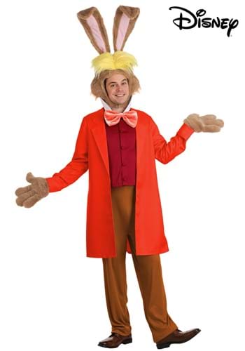 Adult Disney Alice in Wonderland March Hare Costume