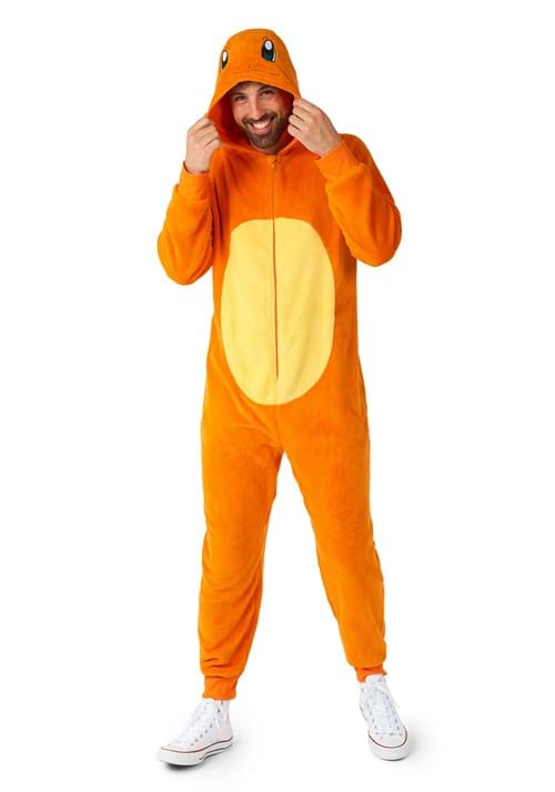 Pokémon Adult Charmander Costume Onesie | Pokémon Costumes