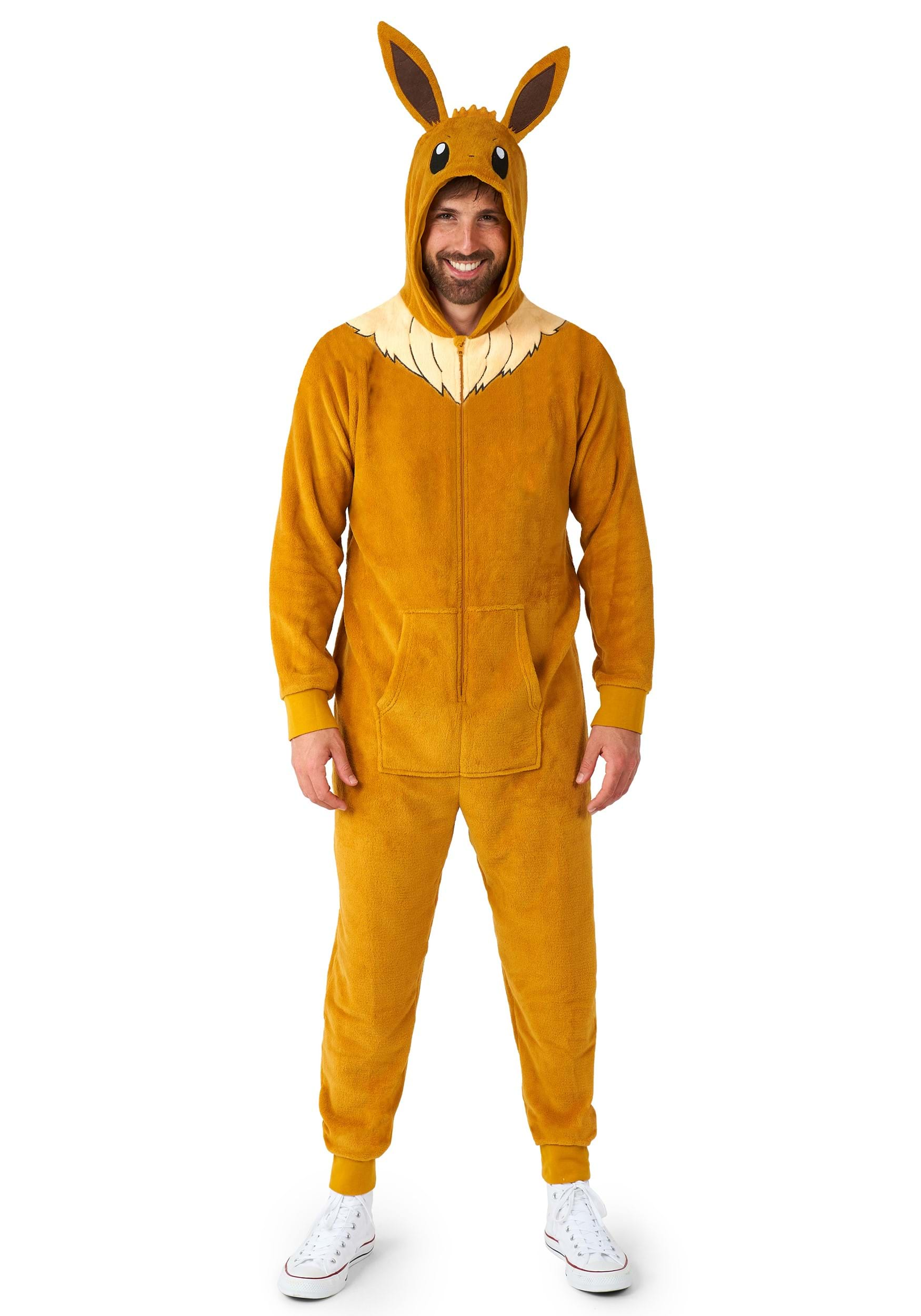 Pokémon Adult Eevee Costume Onesie | Pokémon Costumes