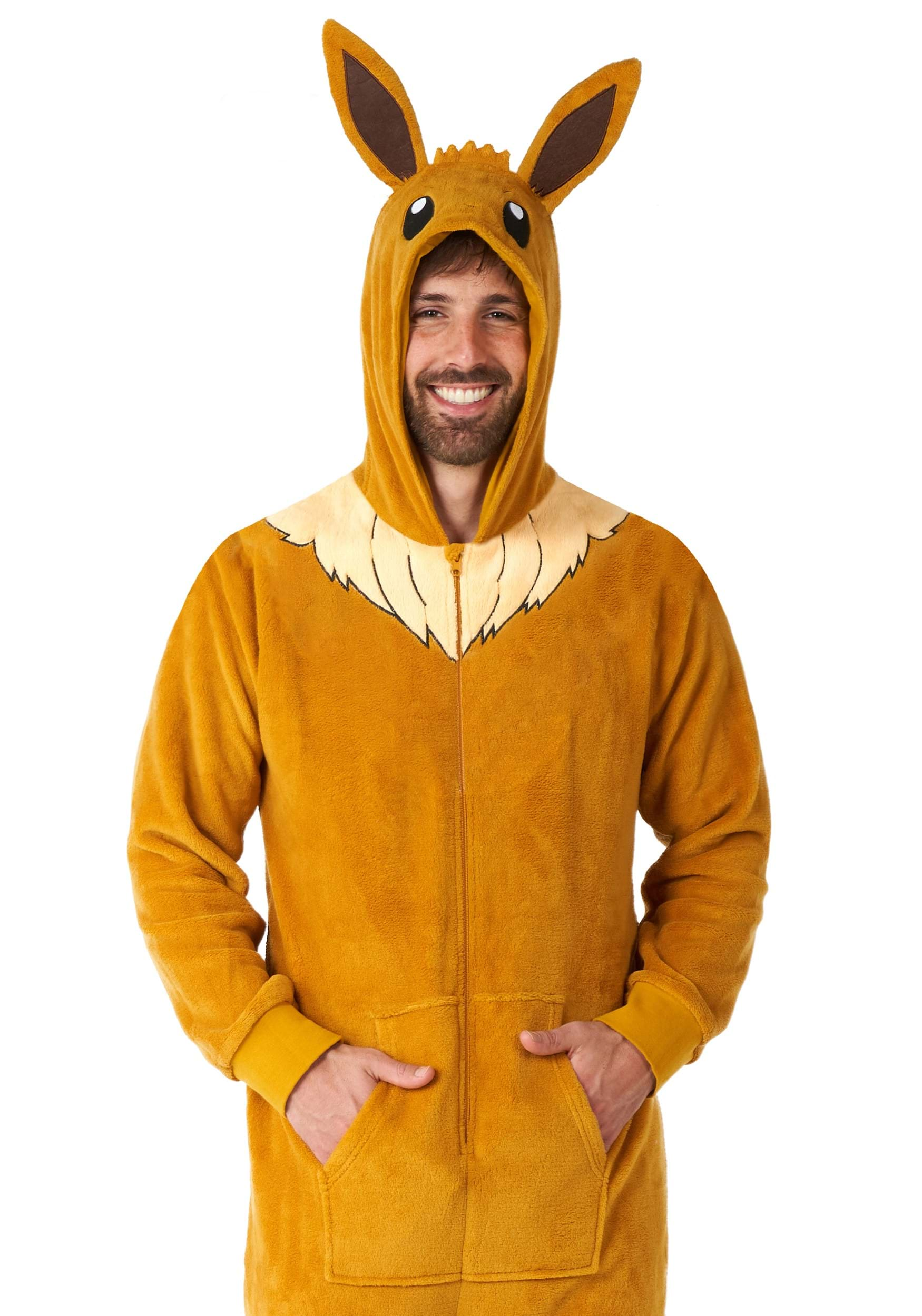 Pokémon Adult Eevee Costume Onesie | Pokémon Costumes