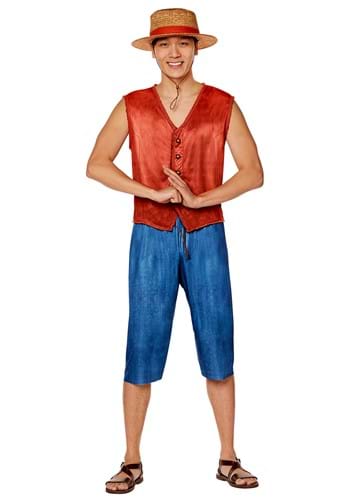 One Piece Adult Luffy Costume