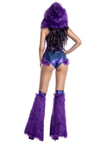 Sexy Purple Grim Milkshake Monster Women's Costume | Food Costumes
