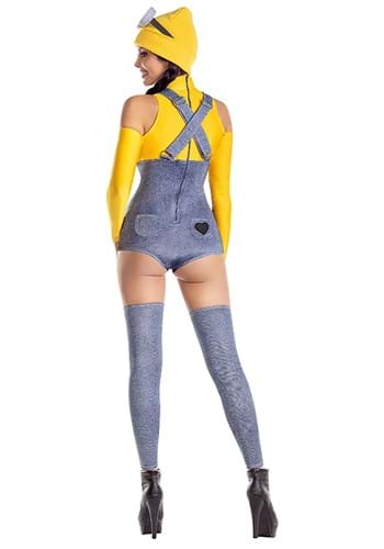 Sexy Yellow Henchmen Baddie Women's Costume | Sexy Movie Costumes