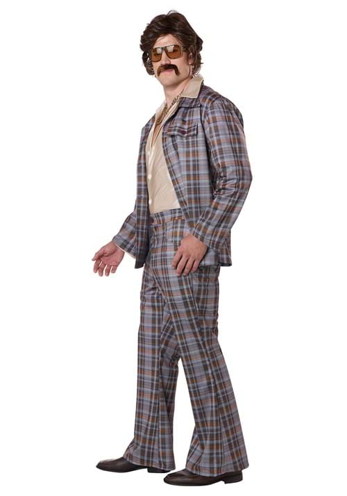 3 Piece 70's Plaid Leisure Suit Men's Costume | 70's Costumes