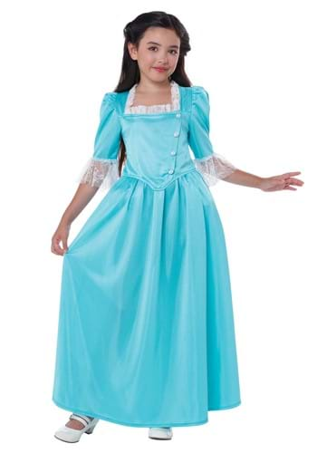 Girls Eliza Schuyler Colonial Costume