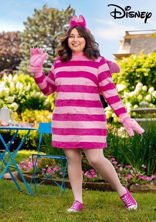 Plus Size Disney Cheshire Cat Costume Dress